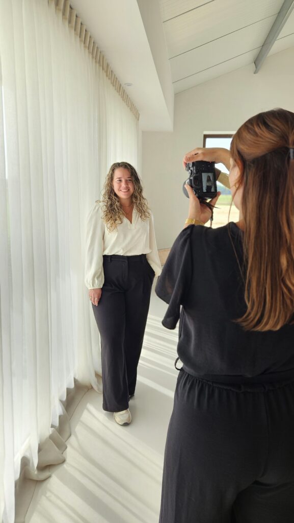 behind the scene branding shoot Global Graphics