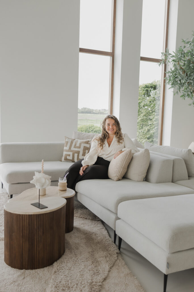 Personal brandingshoot voor Global Graphics in Daglichtstudio Noord-Brabant